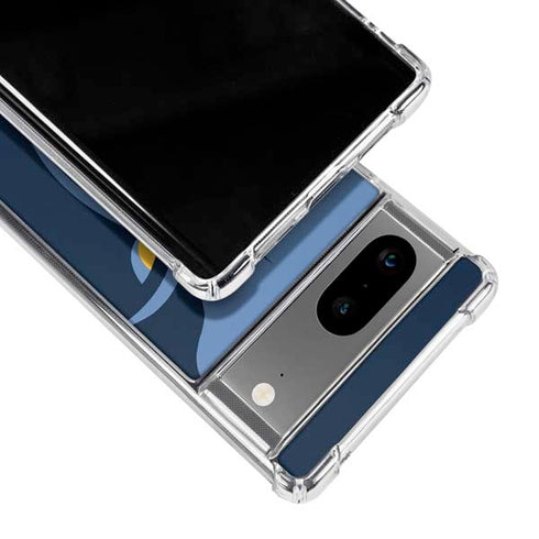 NBA Memphis Grizzlies Large Logo Google Pixel 7a Clear Case